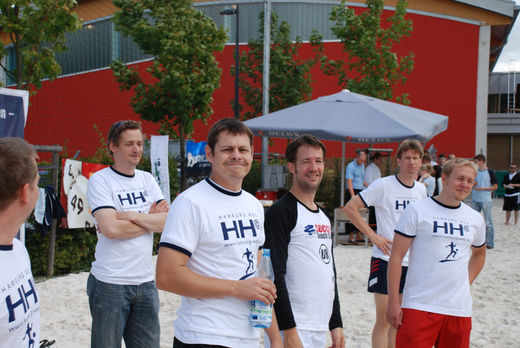 Hamburg Web beim Beach Soccer 2008