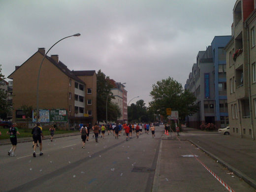 Kilometer 7 Halbmarathon Knigstrasse