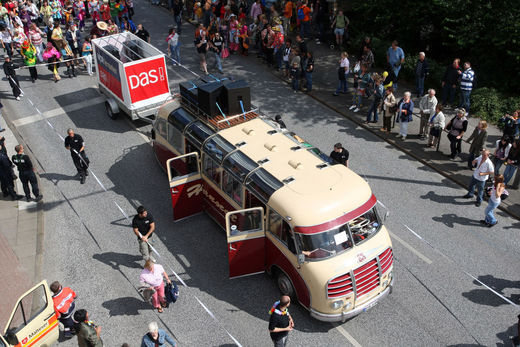 Oldtimer Bus NDR Fernsehen Schlagermove