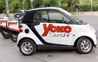 Das Yoko Mobil zur Auslieferung unserer Sushi Produkte