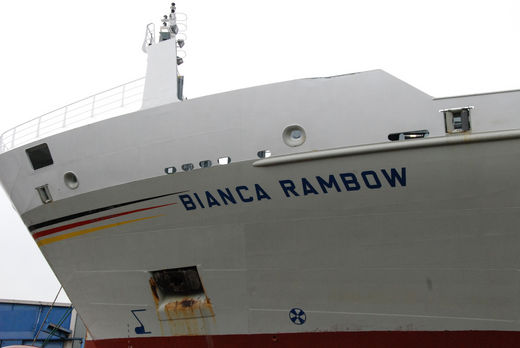 Frachtschiff Bianca Rambow