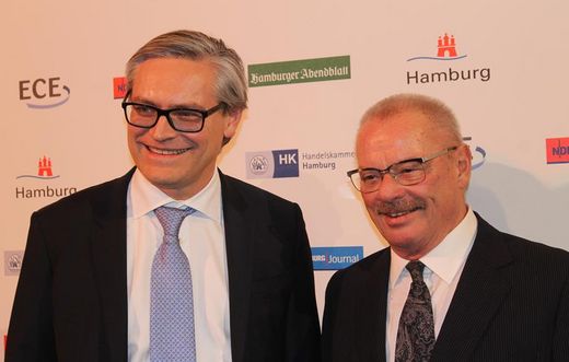Alexander Otto (ECE) und Dr. Jrgen Mantell (Hamburger Sportbund)