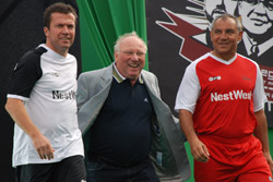 Lothar Matthus, Uwe Seeler und Felix Magath