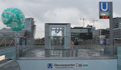 Neue U-Bahnstation berseequartier